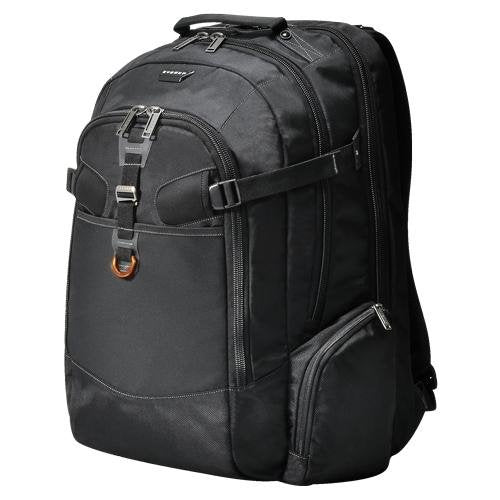 EVERKI Business 120 Laptop Backpack with Rain Cover, Black - 40L - style: Business 120