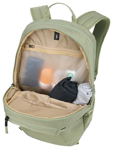 Thule EnRoute Backpack 23L, Elevated 15.6" Laptop Pocket, TPU Zip Pocket - color: Quiet Green, size: 23L