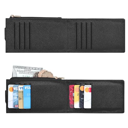 Chelmon Women's RFID Slim Card Holder Wallet - color: Black