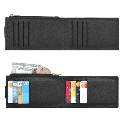 Chelmon Women's RFID Slim Card Holder Wallet - color: Black