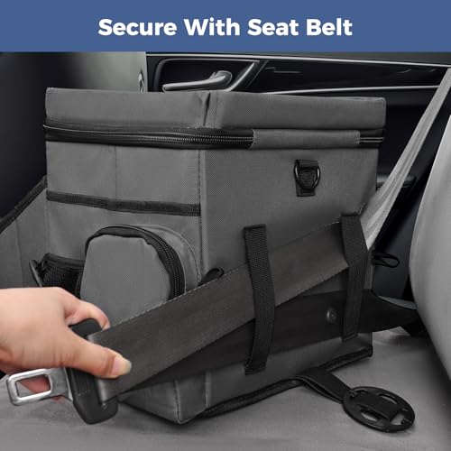COOLBEBE Car Seat Organizer, Backseat Car Organizer, Grey - color: Grey