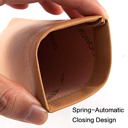 TRIUMPH VISION Eyeglass Case Glasses Case Soft Sunglass Pouch Sleeve 3 Pack - color: 3 Pack Khaki