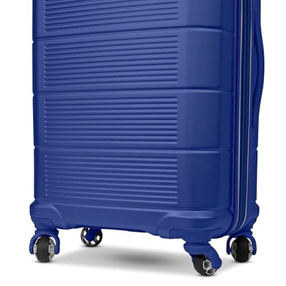 American Tourister Stratum 2.0 Hardside Expandable Luggage with Spinners | Sapphire Blue | 3PC (CO/MED/LG) - color: Sapphire Blue, size: 3-Piece Set (Carry on/Medium/Large)