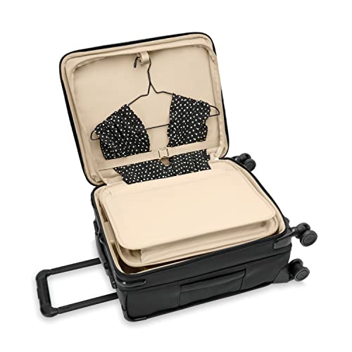 Briggs & Riley Baseline Global 21 Inch Softside Carry-On Spinner, Black - color: Black, size: 21" Carry-On