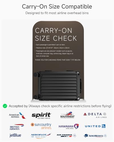 LUGGEX 2-Piece Zipperless Luggage Set, 20/26 Inch, Charcoal Metallic - color: Charcoal Metallic, size: 2 Piece Set (20/26)