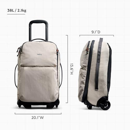 Bellroy Lite Carry-On 38L, Lightweight Luggage - Ash - color: Ash
