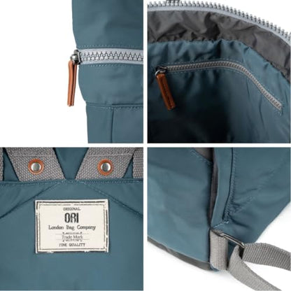 ORI LONDON The Canfield Backpack Bag, Airforce Blue - color: Airforce