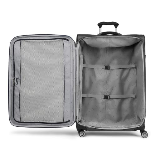 Travelpro Softsided 3PC Expandable Luggage (20/25/29), TSA Lock, Jet Black - color: Jet Black, size: 3-Piece Set (20/25/29)