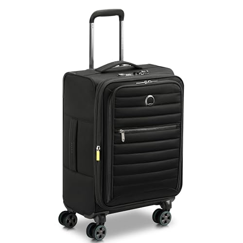 DELSEY PARIS Cruise 3.0, 20 Inch Carry-On Softside Luggage, Black - color: Black, size: Carry On 20 Inch