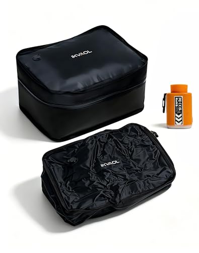 여행용 진공 백, 의류 공간 절약 펌프 포함 2팩 43L - size: 라지