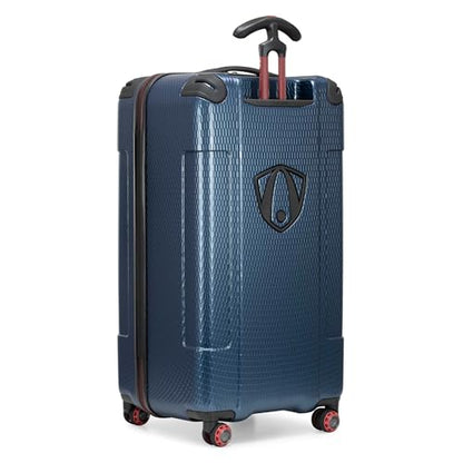 Traveler's Choice Maxporter II Polycarbonate Hardside Trunk with Spinner Wheels, Navy, 31-Inch Large Trunk - color: Navy, size: 31-inch Large Trunk