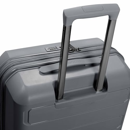 Traveler's Choice Pagosa Hardshell Expandable Luggage with Spinner Wheels, Gray, 30-Inch Large - color: Gray, size: 30-Inch Large