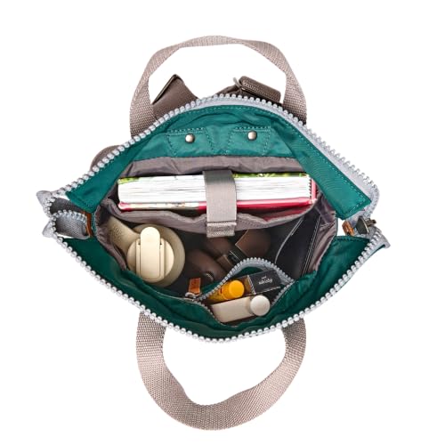 ORI LONDON The Bantry Tote Backpack Bag, Small, Lime - color: Lime, size: Small