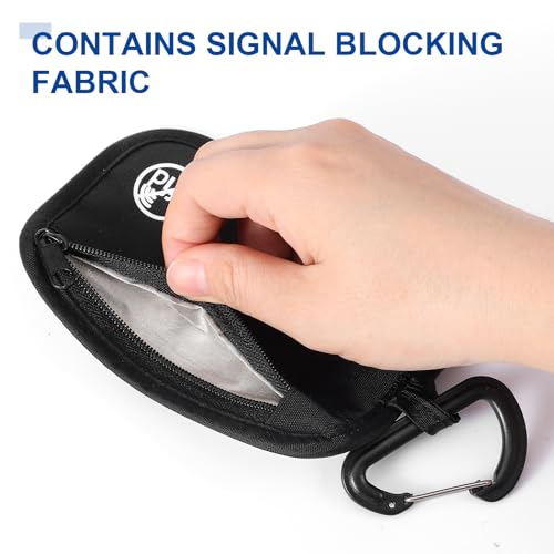 RFID Blocking Clip Stash Pouch Minimalist Travel Wallet for Cards Cash