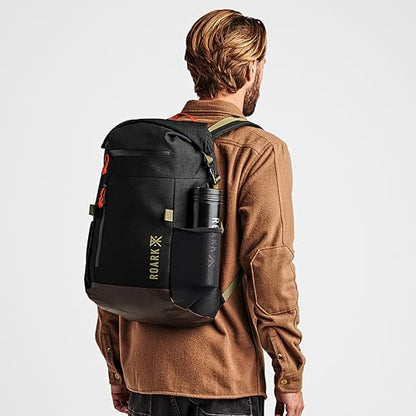 Roark Passenger 27L 2.0 Backpack, Travel Day Pack with Laptop Storage - color: Black