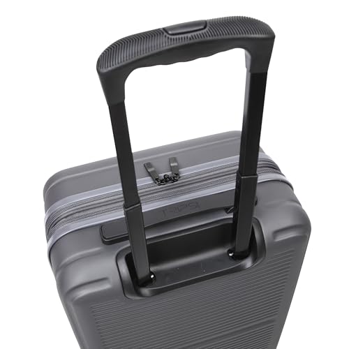 TRIPS AXIS 20-Inch Carry-On Lightweight Durable Hardside 8-Wheel Spinner Cabin Size Luggage, Asphalt - color: Asphalt, size: CARRY ON
