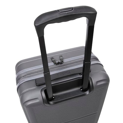 TRIPS AXIS 20-Inch Carry-On Lightweight Durable Hardside 8-Wheel Spinner Cabin Size Luggage, Asphalt - color: Asphalt, size: CARRY ON