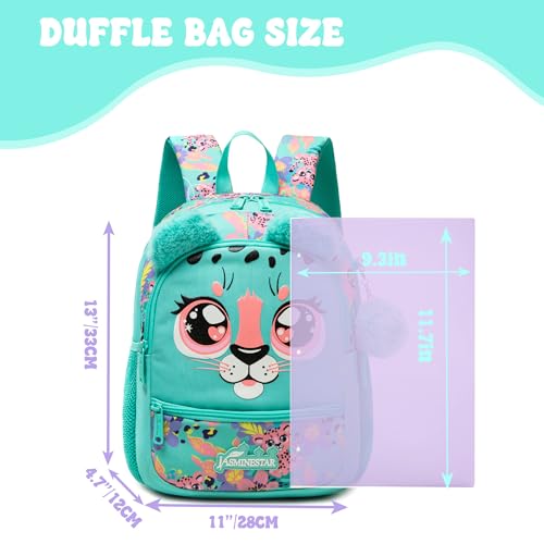 Kids Carry On Luggage with Wheels Softside Kids Suitcase for Girls Airline Approved & Girls Multi-function Carry Bag 4pcs Set - color: Lvbaozi