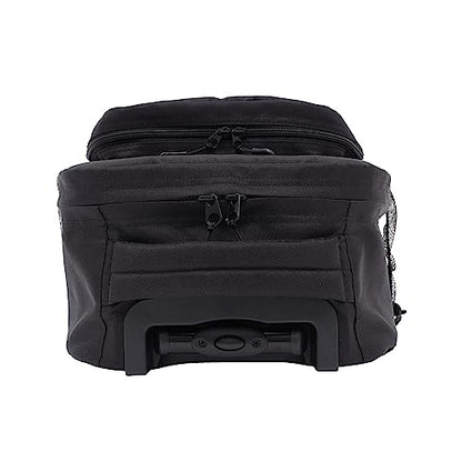 Travelers Club 18" Rolling Backpack with Shoulder Straps, Black - color: Black, size: 18 Inch