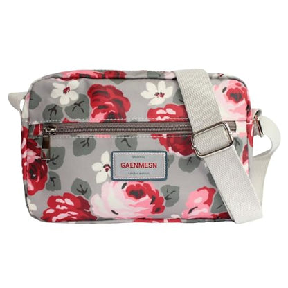 Cross body Bags for Women Lightweight Mini Crossbody Bags Everyday Bag Small Purses Travel Shoulder Bag Ladies Handbags - color: Beige Rose