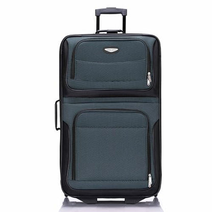 Travel Select Amsterdam Softside Expandable Luggage with Rolling Wheels, Navy, 29-Inch Large - color: Navy, size: 29-Inch Large
