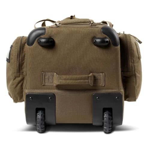 5.11 Tactical Soms 3.0 Large Duty Rolling Duffle Bag Deploy Luggage 126L - color: Black