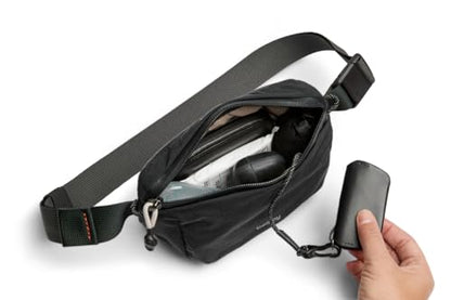 Bellroy Lite Belt Bag, Versatile Crossbody Sling - Black - color: Black