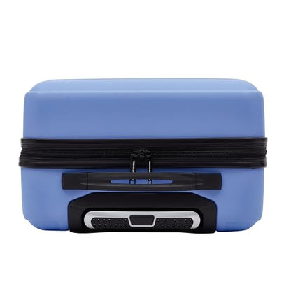 Travelers Club Skyline 22" Carry-On Spinner Luggage, Skyline Blue - color: Skyline Blue