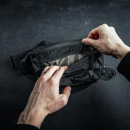 Eberlestock Bando Bag - Tactical Men's Fanny Pack w/Adjustable Waist Belt - color: Gray, size: Standard