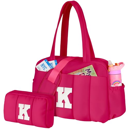 16Th Birthday Gifts for Girls-Dance Bag, Kid Weekend Overnght Bags - color: Hotpink, style: K