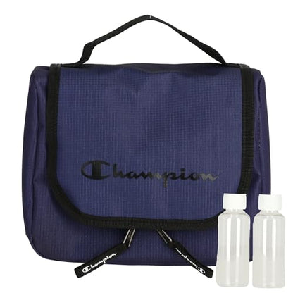 Champion Travel Hanging Toiletry Bag for Women Travel Bag with Hook - Blue