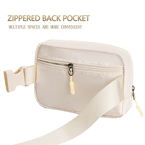 Belt bag Fanny pack crossbody bags for women Everywhere belt bag (ivory) - color: ivory