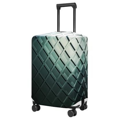 HYPER VENTURE Travel Luggage Cover Suitcase Protector Fits 31-32 Inch, XL - color: Dark Grid, size: XL