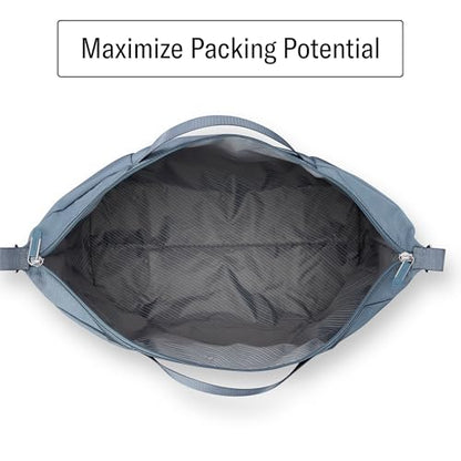 Samsonite UpLIFT 23" Lightweight Foldable Weekender Duffle Bag - Polyester Soft Duffle for Ultra Lightweight Travel - Elemental Blue - color: Elemental Blue