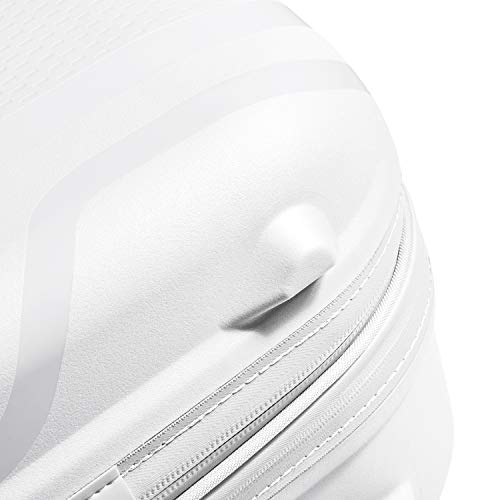 DELSEY PARIS Clavel Hardside Expandable Luggage with Spinner Wheels, White, 2-Piece Set (19/30) - color: White, size: 2-Piece Set (19/30 Inch)