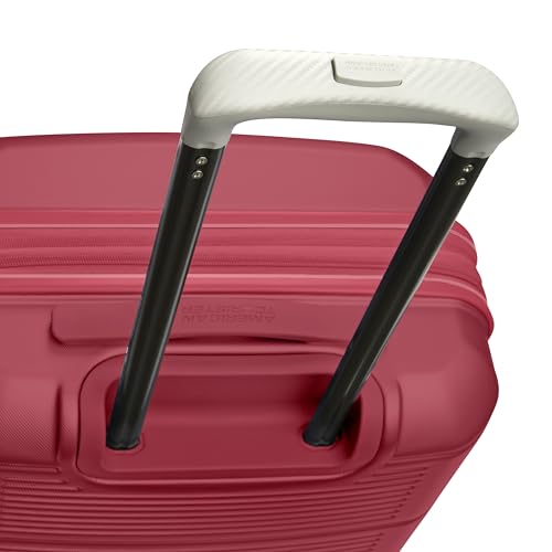 American Tourister Stratum 2.0 Expandable Hardside Luggage with Spinner Wheels, Radient Raspberry, Carry-on - color: Radient Raspberry, size: 20-Inch Carry-On
