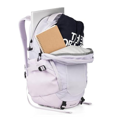The North Face 여성용 Recon Everyday 노트북 백팩, 라벤더 포그/Tnf 블랙, 모던. - color: 라벤더 포그/Tnf 블랙