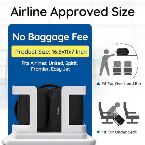Taygeer Travel Backpack for Men, TSA Travel Laptop Backpack with Shoe Pouch - color: Black