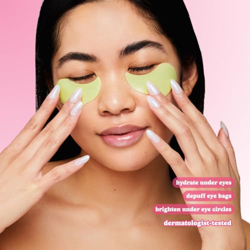 ESW Beauty Strawberry Matcha Latte Under Eye Patches with Green Tea, 1 Pack - size: 1 Count (Pack of 1)