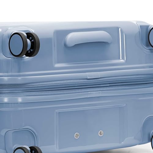 Traveler's Choice Edinburgh II Hardside Spinner Luggage, TSA Lock, Blue, 3 Piece Set (21/25/29) - color: Blue, size: 3 Piece Set (21/25/29)