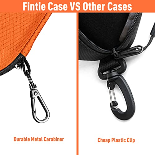 FINTIE Sunglasses Case, Hard EVA Shell Shockproof Sport Glasses Case - color: Orange