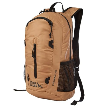 Eddie Bauer Stowaway Packable Backpack - Tobacco, 20L - color: Tobacco, size: 20L