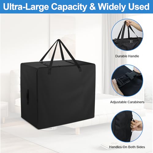 Folding Mattress Storage Bag Fits 4" Single Mattress - size: Fits 4" Single Mattress