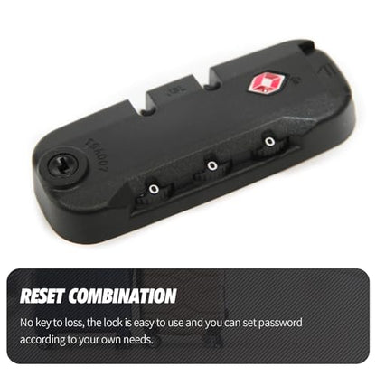 Zoofen 2 Pack Luggage Lock TSA007 Security Lock Luggage Suitcase Baggage Lock - style: TL-A