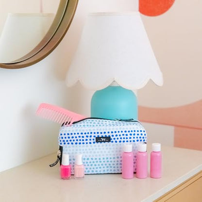 SCOUT 3-Way Toiletry Bag for Women- Travel Makeup Organizer, Nantucket Navy - color: Nantucket Navy