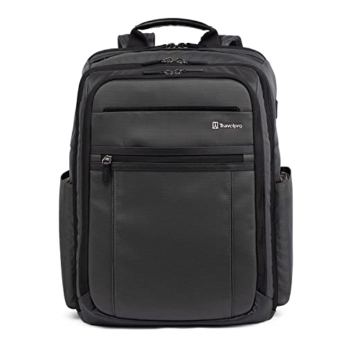 Travelpro Crew Executive Choice 3 Large Travel Laptop Backpack, Grey - color: Titanium Grey