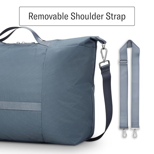 Samsonite UpLIFT 23" Lightweight Foldable Weekender Duffle Bag - Polyester Soft Duffle for Ultra Lightweight Travel - Elemental Blue - color: Elemental Blue