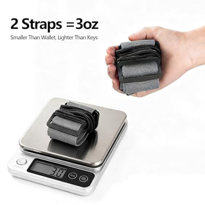 Adjustable Luggage Connector Straps for Suitcases, Add a Bag Elastic Belt - color: Pink