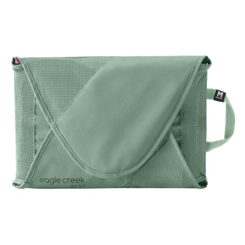 Eagle Creek Pack-It Reveal Garment Folder - Compression Wings - Maximize Luggage Space - Convenient Top Handle - Quick Drying Material - Medium - Willow Green - color: Green