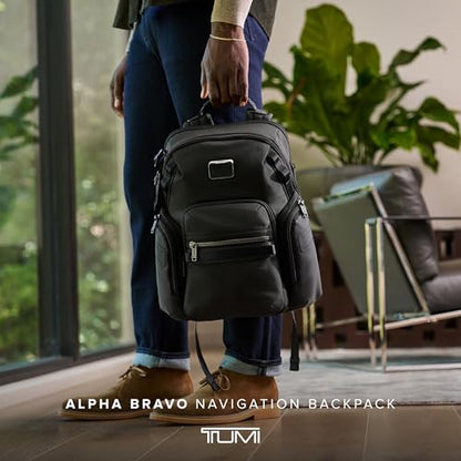 TUMI - Alpha Bravo Navigation Backpack - Everyday Travel Backpack - Fits Up to 15" Laptop - 16.0" X 14.0" X 7.3" - color: Black